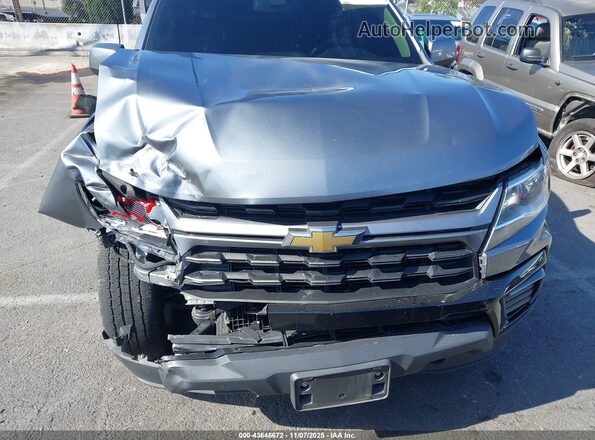 1GCGTCEN0N1249489 2022 CHEVROLET COLORADO Серый Вид спереди