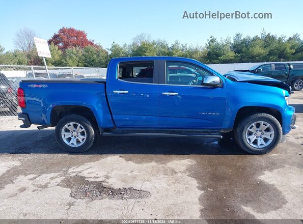 1GCGTCEN1N1159476 2022 CHEVROLET COLORADO Blue Widok wnętrza 360 stopni