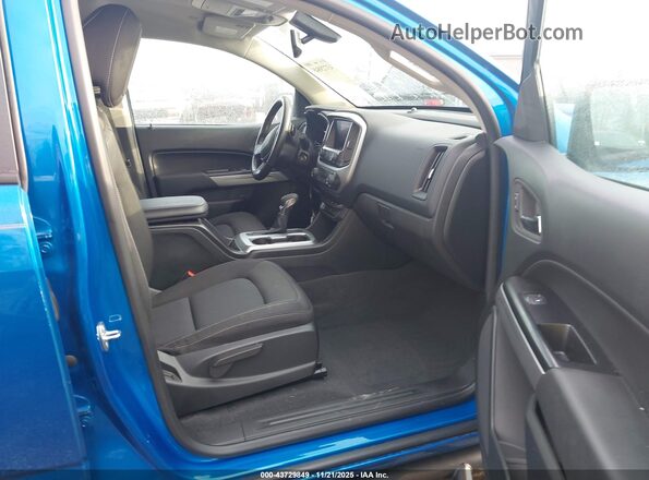 1GCGTCEN5N1145810 2022 CHEVROLET COLORADO Blue წინა სალონის ხედი