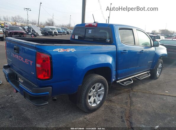 1GCGTCEN5N1145810 2022 CHEVROLET COLORADO Blue უკანა მარჯვენა