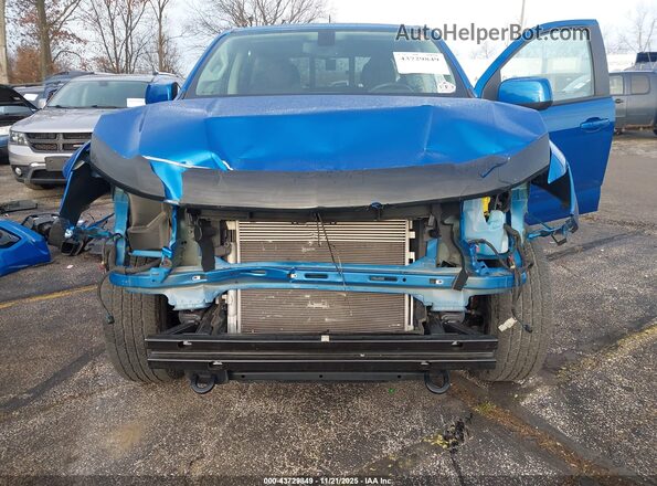 1GCGTCEN5N1145810 2022 CHEVROLET COLORADO Blue წინა ხედი