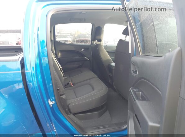 1GCGTCEN5N1145810 2022 CHEVROLET COLORADO Blue VIN კოდის სტიკერის ხედი