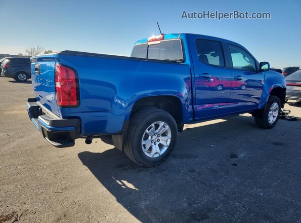 1GCGTCEN7N1135201 2022 CHEVROLET COLORADO Blue Trasero derecho