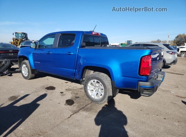 1GCGTCEN7N1135201 2022 CHEVROLET COLORADO Blue Trasero izquierdo