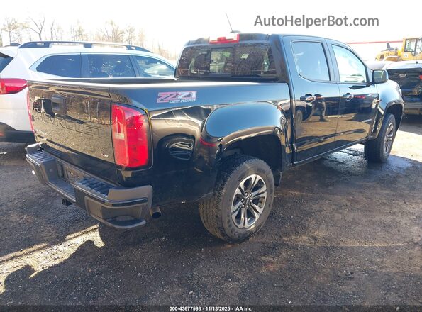 1GCGTDEN5M1250660 2021 CHEVROLET COLORADO Black Rear right