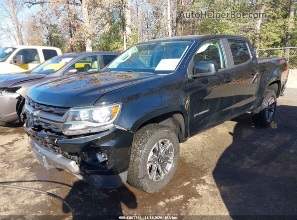 1GCGTDEN5M1250660 2021 CHEVROLET COLORADO Black Front left