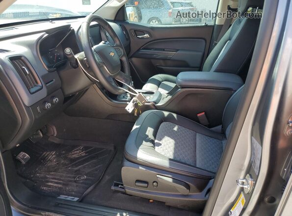 1GCGTDEN6N1146941 2022 CHEVROLET COLORADO Gray Вид салону спереду