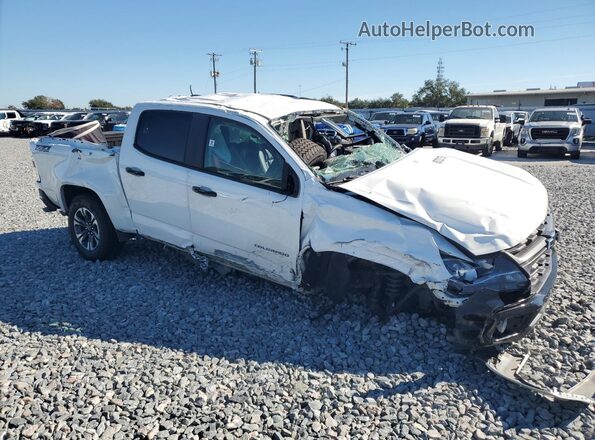 1GCGTDEN8N1168729 2022 CHEVROLET COLORADO White Przód prawy