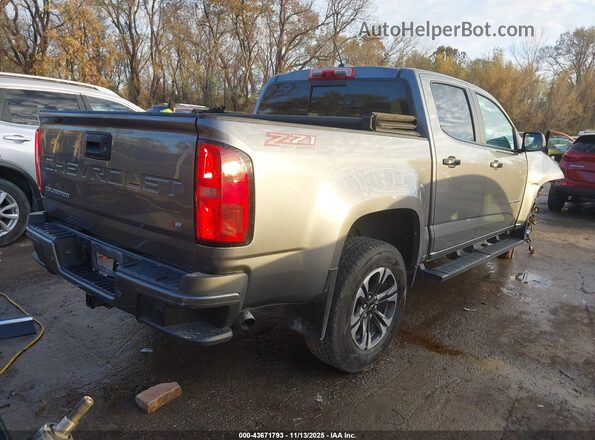 1GCGTDEN9M1154885 2021 CHEVROLET COLORADO Gray უკანა მარჯვენა