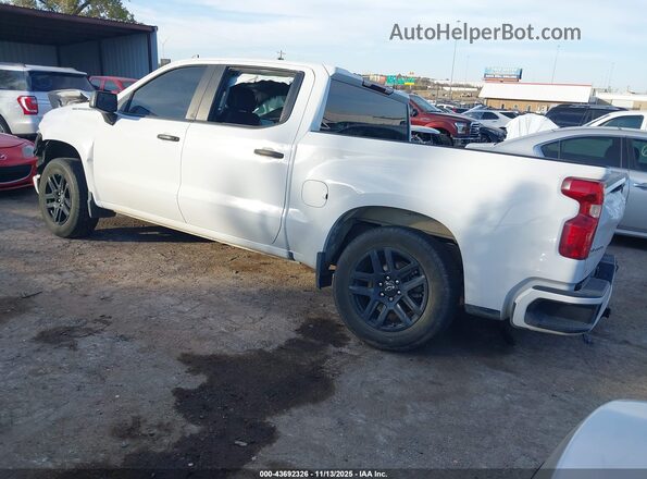 1GCPABEK0NZ601512 2022 CHEVROLET SILVERADO White Rear left