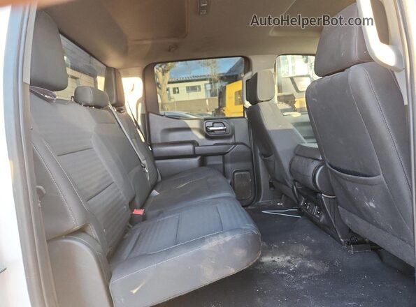 1GCPDBEK3RZ216782 2024 CHEVROLET SILVERADO White Rear seats view