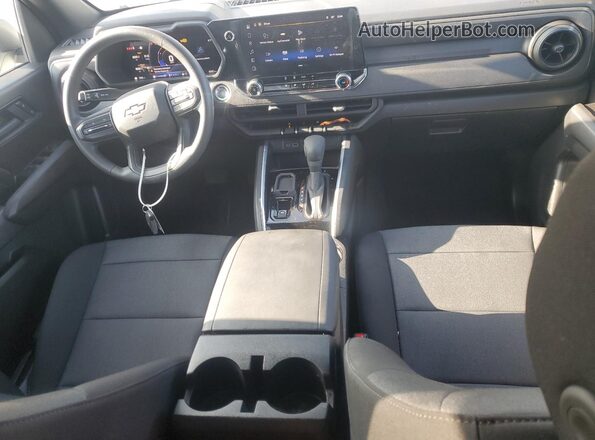 1GCPSBEK0S1228155 2025 CHEVROLET COLORADO White Widok deski rozdzielczej