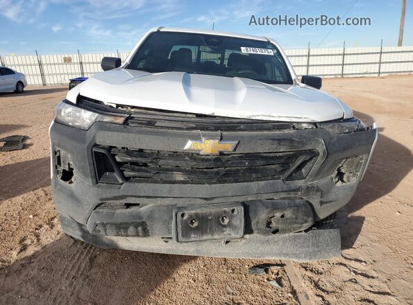 1GCPSBEK1R1180319 2024 CHEVROLET COLORADO White Դիմացի տեսք
