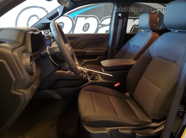 1GCPSBEK4S1156232 2025 CHEVROLET COLORADO Black Սալոնի դիմացի տեսք