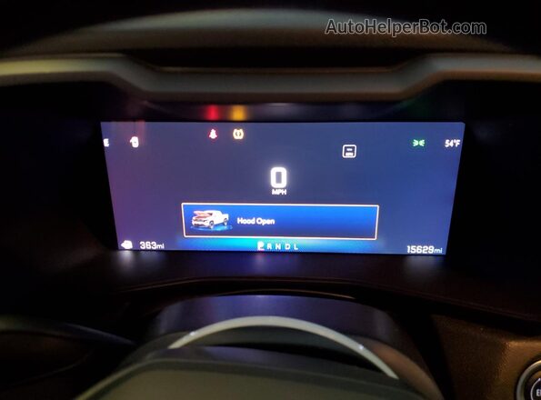 1GCPSBEK4S1156232 2025 CHEVROLET COLORADO Black Սարքավորումների վահանակի տեսք