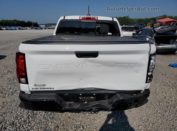1GCPSBEK6S1189636 2025 CHEVROLET COLORADO White უკანა ხედი
