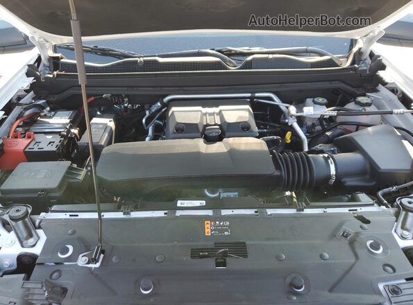 1GCPSBEK6S1189636 2025 CHEVROLET COLORADO White უკანა სალონის ხედი