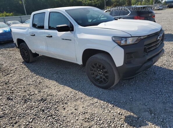 1GCPSBEK6S1189636 2025 CHEVROLET COLORADO White წინა მარჯვენა