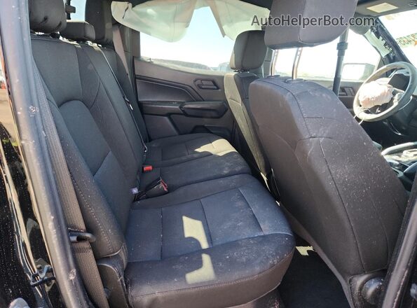 1GCPSBEK8S1179173 2025 CHEVROLET COLORADO Black Rear seats view