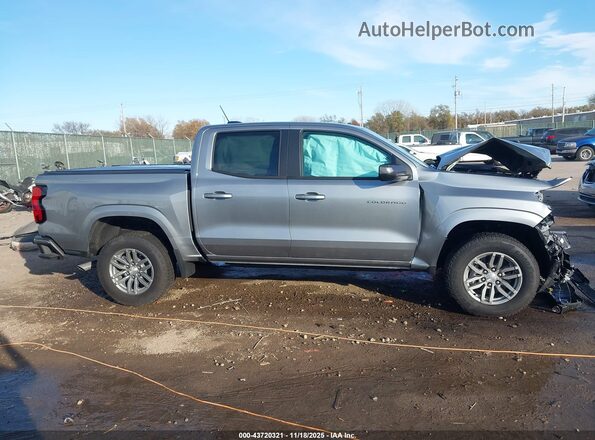 1GCPSCEK2R1318763 2024 CHEVROLET COLORADO Gray უკანა სალონის ხედი
