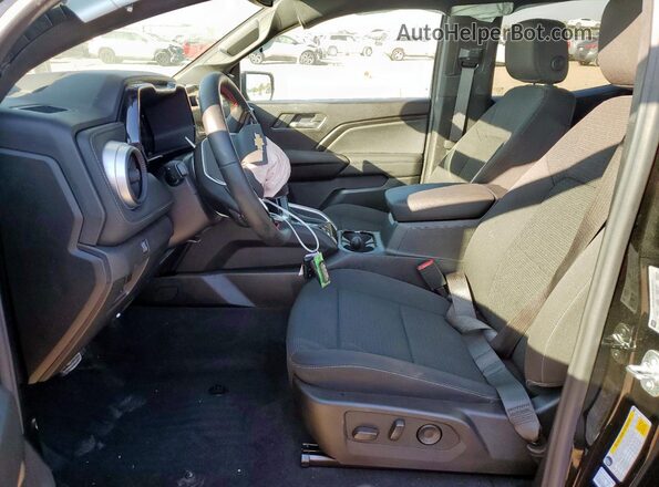 1GCPSCEK2S1130556 2025 CHEVROLET COLORADO Black Widok wnętrza z przodu