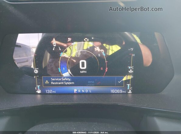 1GCPSCEK4P1218208 2023 CHEVROLET COLORADO White Vista de los asientos traseros