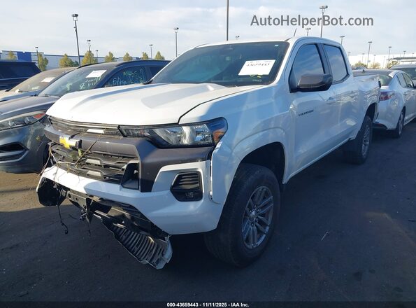 1GCPSCEK4P1218208 2023 CHEVROLET COLORADO White Vista tres cuartos delantera izquierda