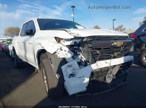 1GCPSCEK4P1218208 2023 CHEVROLET COLORADO White Vista frontal