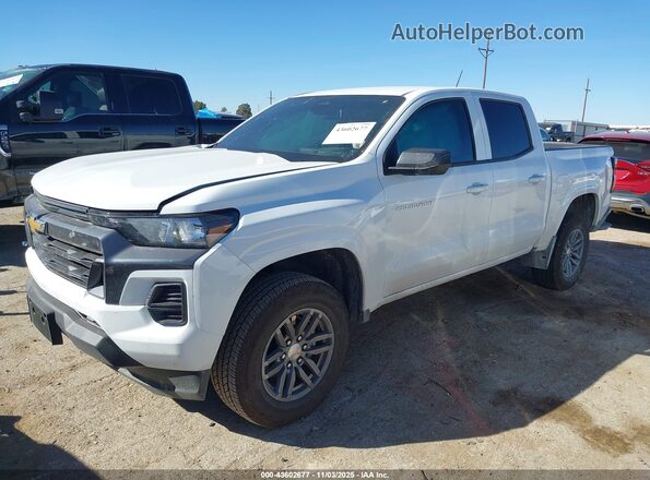 1GCPSCEK5S1226925 2025 CHEVROLET COLORADO White Vista tres cuartos delantera izquierda