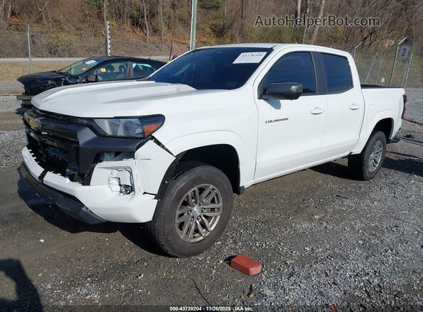1GCPSCEK9R1137482 2024 CHEVROLET COLORADO White Առջևի ձախ երեք քառորդ տեսարան