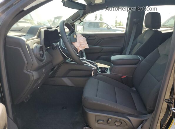 1GCPTBEK6S1248049 2025 CHEVROLET COLORADO Black Widok wnętrza z przodu