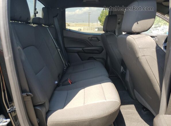 1GCPTBEK6S1248049 2025 CHEVROLET COLORADO Black Widok tylnych siedzeń