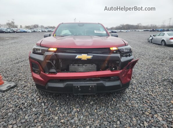 1GCPTCEK1R1168612 2024 CHEVROLET COLORADO Burgundy Դիմացի տեսք