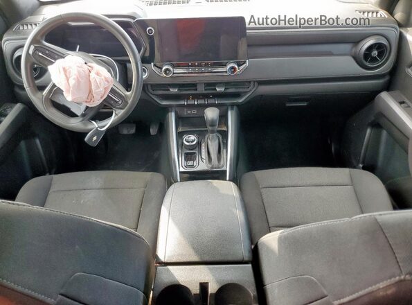 1GCPTEEK0P1205948 2023 CHEVROLET COLORADO Black Առջևի վահանակի տեսք