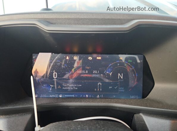 1GCPTEEK2R1108205 2024 CHEVROLET COLORADO Коричневый Вид щитка приборов