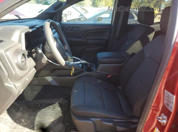 1GCPTEEK2S1145485 2025 CHEVROLET COLORADO Red წინა სალონის ხედი