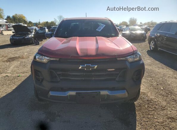 1GCPTEEK2S1145485 2025 CHEVROLET COLORADO Red წინა ხედი