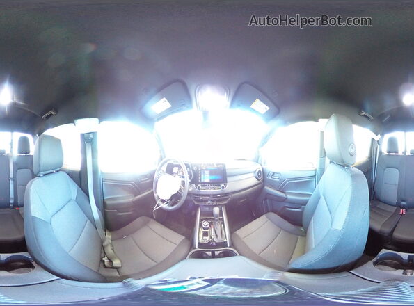1GCPTEEK7R1309498 2024 CHEVROLET COLORADO Silver Vista de la etiqueta del VIN