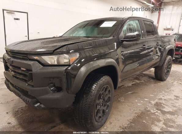 1GCPTEEK9T1122402 2026 CHEVROLET COLORADO Black წინა მარცხენა ხედი სამი მეოთხედიდან