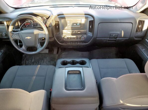 1GCRCPEC4JZ217252 2018 CHEVROLET SILVERADO Red Vista del salpicadero