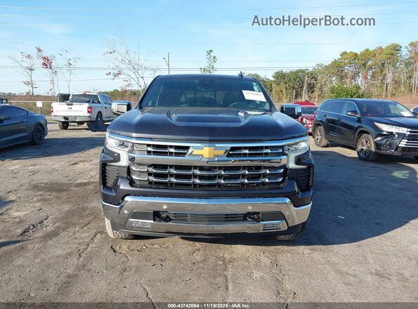 1GCUDGEL1RZ157790 2024 CHEVROLET SILVERADO Black Vista del cuadro de instrumentos