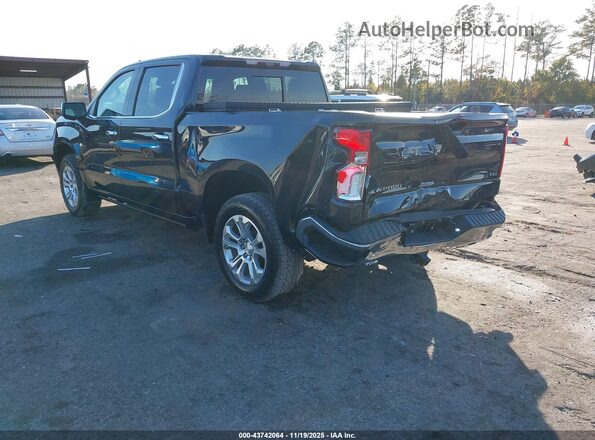 1GCUDGEL1RZ157790 2024 CHEVROLET SILVERADO Black Trasero izquierdo