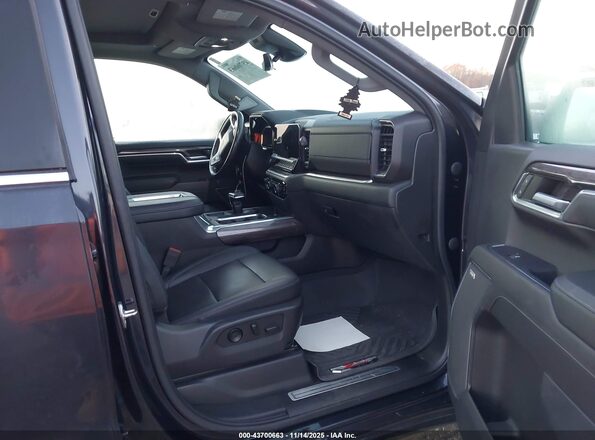 1GCUDGET2NZ603732 2022 CHEVROLET SILVERADO Black Vista interior delantera