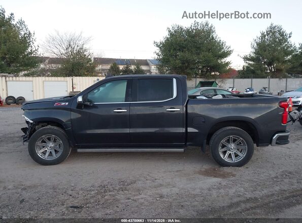 1GCUDGET2NZ603732 2022 CHEVROLET SILVERADO Black Vista interior de 360 grados