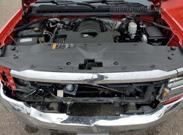 1GCUKREC3JF120750 2018 CHEVROLET 1500 Красный Вид задней части салона