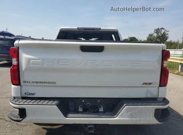 1GCUYEED0KZ140468 2019 CHEVROLET SILVERADO White Հետևի տեսք