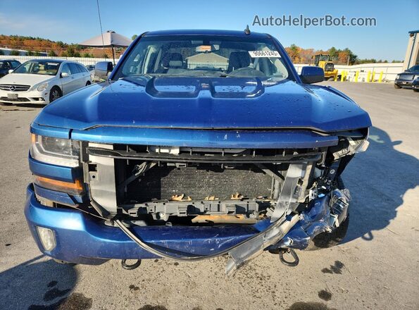 1GCVKREC4GZ280602 2016 CHEVROLET 1500 Blue Вид задньої частини салону