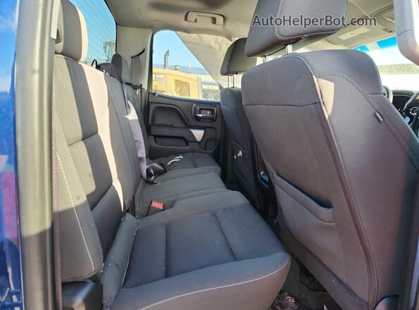 1GCVKREC4GZ280602 2016 CHEVROLET 1500 Blue Вид задніх сидінь
