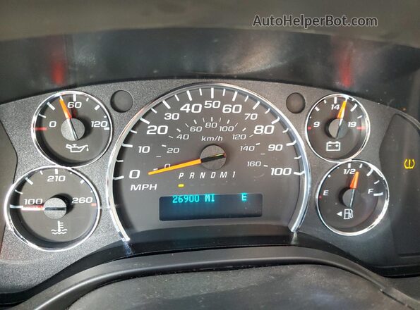 1GCWGAF78S1149950 2025 CHEVROLET EXPRESS White Սարքավորումների վահանակի տեսք
