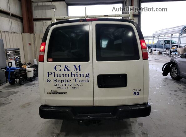 1GCWGAFGXL1247900 2020 CHEVROLET EXPRESS White უკანა ხედი